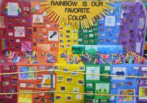 2019 Bloomsburg Fair Student Artwork Educational Display 