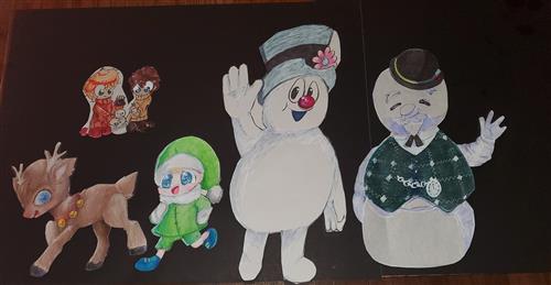 Sarah Lipovsky's Holiday Art